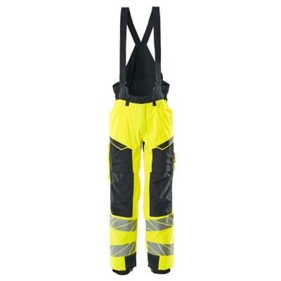 Winterhose ACCELERATE SAFE, hi-vis Gelb/Schwarzblau, Größe XL