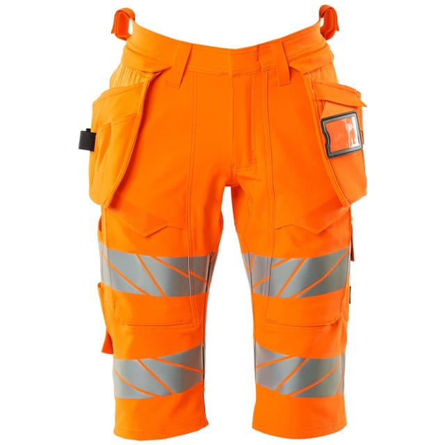 Shorts, lang mit Hängetaschen ACCELERATE SAFE, hi-vis Orange, Größe C68