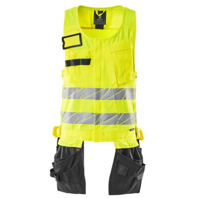 Werkzeugweste ACCELERATE SAFE, hi-vis Gelb/Schwarz, Größe S