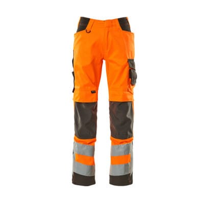 Hose mit Knietaschen SAFE SUPREME, hi-vis Orange/Dunkelanthrazit, Größe 82C58