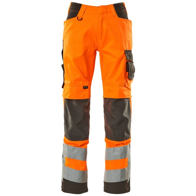Hose mit Knietaschen SAFE SUPREME, hi-vis Orange/Dunkelanthrazit, Größe 76C58