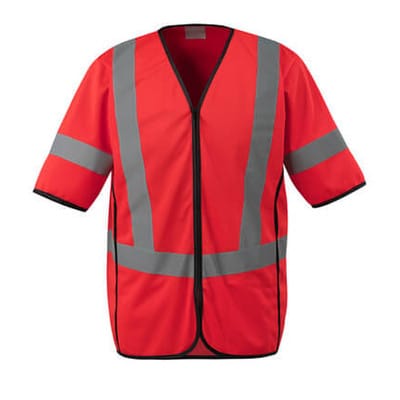 Packwood Warnweste SAFE SUPREME, hi-vis Rot, Größe 2XL