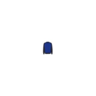 Sweatshirt UNIQUE, Kornblau/Schwarzblau, Größe 4XL