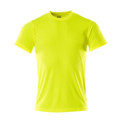 T-Shirt CROSSOVER, hi-vis Gelb, Größe 3XL
