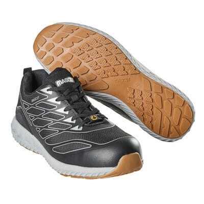 Sicherheitshalbschuh FOOTWEAR MOVE, Schwarz/Silber, Größe 1042