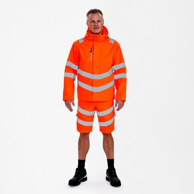 Safety Shelljacke, orange, Gr. L