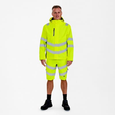 Safety Shelljacke, gelb/schwarz, Gr. L
