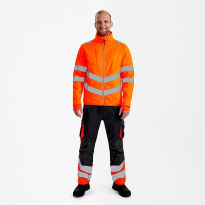 Safety Softshelljacke, orange, Gr. 5XL