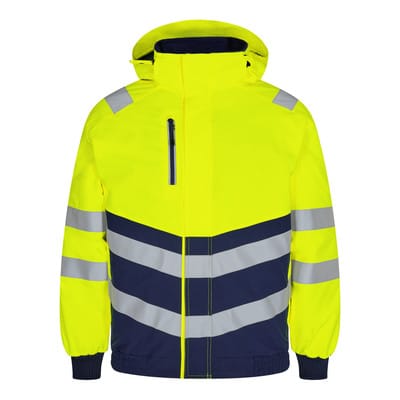 Safety Pilotjacke, gelb/blue ink, Gr. 5XL