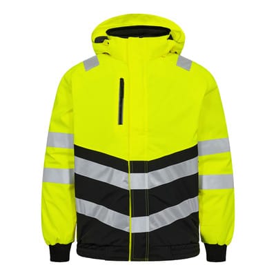 Safety Pilotjacke, gelb/schwarz, Gr. 5XL