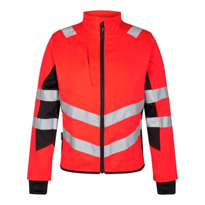 Safety Arbeitsjacke, rot/schwarz, Gr. S
