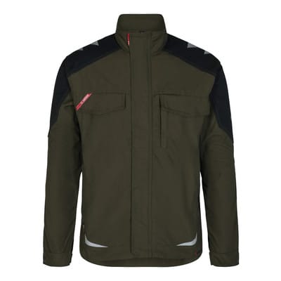 Galaxy Arbeitsjacke, forest green/schwarz, Gr. XL