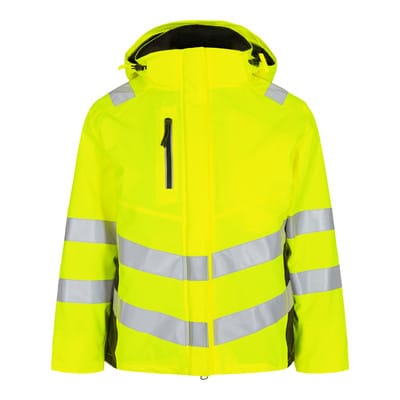 Safety Damen Winterjacke, gelb/schwarz, Gr. L