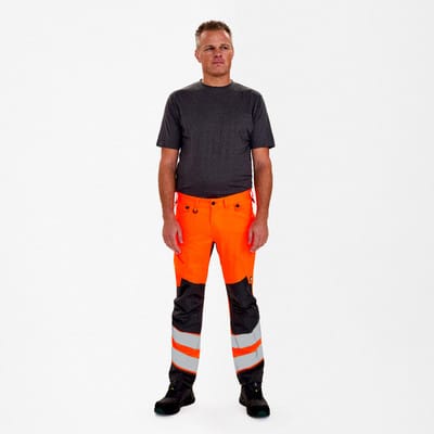 Safety Hose, orange/anthrazit grau, Gr. 42