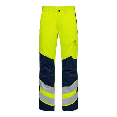 Safety Hose, gelb/blue ink, Gr. 54