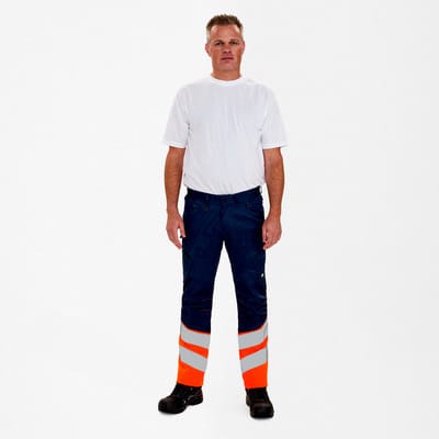 Safety Hose, blue ink/orange, Gr. 26