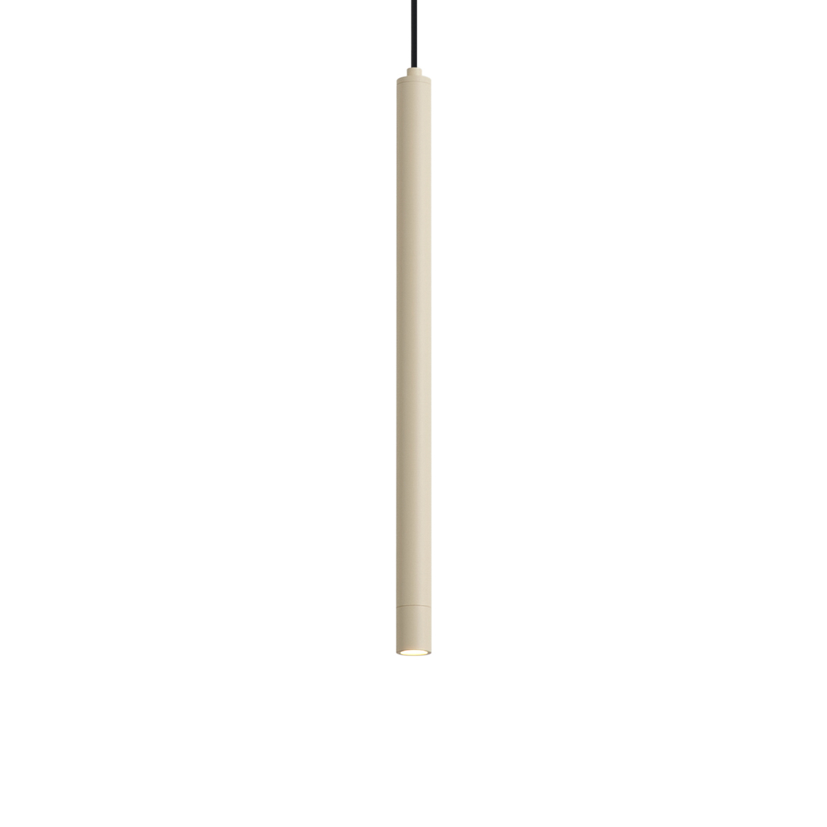 Qazqa Moderne Pendelleuchte Beige Mit Integrierter Deckenplatte -