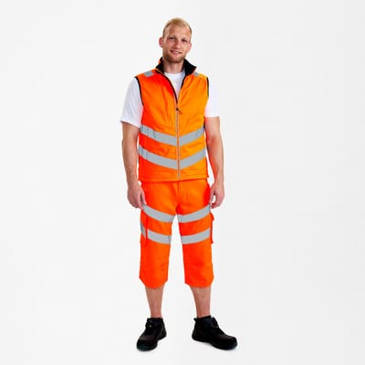 Safety Softshellweste, orange, Gr. XL
