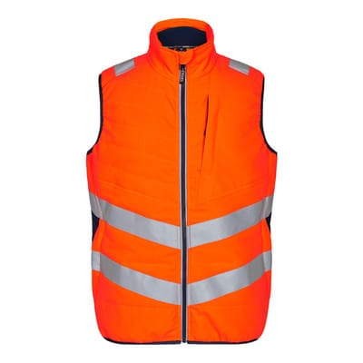 Safety Stepp-Innenweste, orange/blue ink, Gr. 4XL