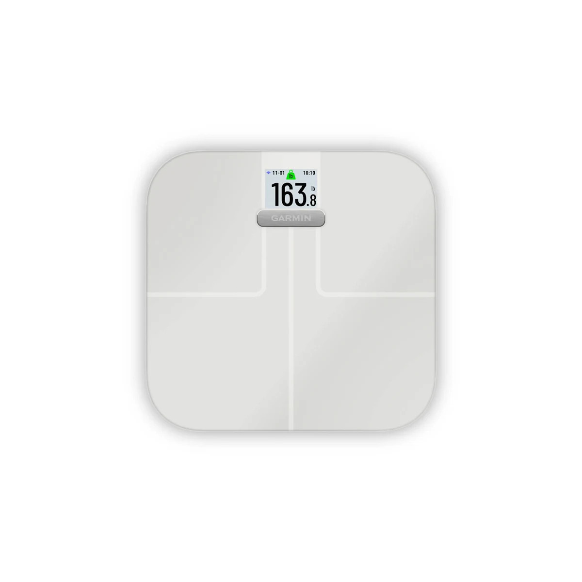 Garmin Index S2 Intelligente Waage Weiß
