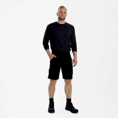 Galaxy Light Shorts, schwarz/anthrazit grau, Gr. 58