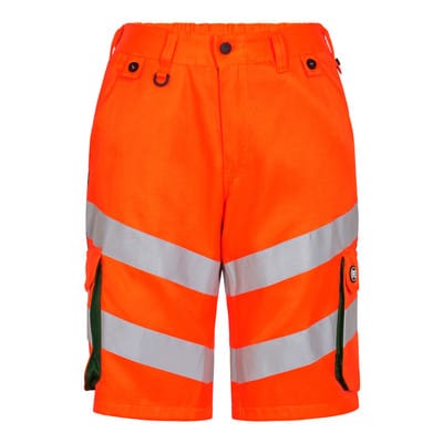 Safety Light Shorts, orange/grün, Gr. 66