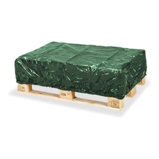 Rainexo - Palettenrahmen -Abedeckplane - Grün – 125 X 85 X 30 CM – 120g/m²