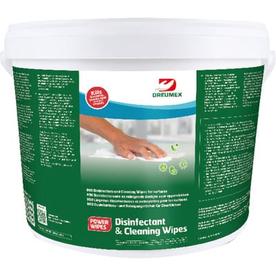 Desinfektionstücher Disinfectant & Cleaning Wipes Eimer mit 800