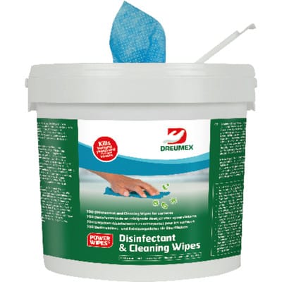 Desinfektionstücher Disinfectant and Cleaning wipes