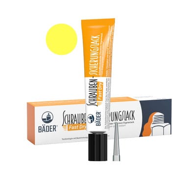 Schraubensicherungslack FAST DRY Gelb 20ml