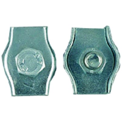 Simplexklemme, Stahl, galvanisch verzinkt 2,0 x 15mm M4