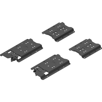REVEGO uno, Pocketverbinder (Set), für Anwendung mit Sockel, für Pocketseitendicke 15 bis 19 mm, schwarz