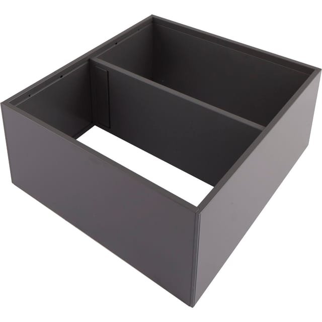 AMBIA-LINE Rahmen, für LEGRABOX/MERIVOBOX Frontauszug, Stahl, ab NL=270 mm, Breite=242 mm, oriongrau matt
