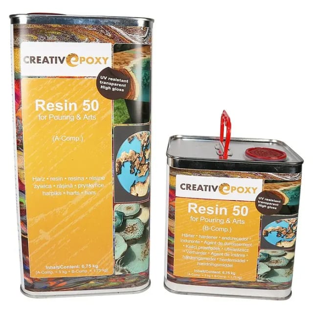 Resin 50 A+B, 6,75 kg