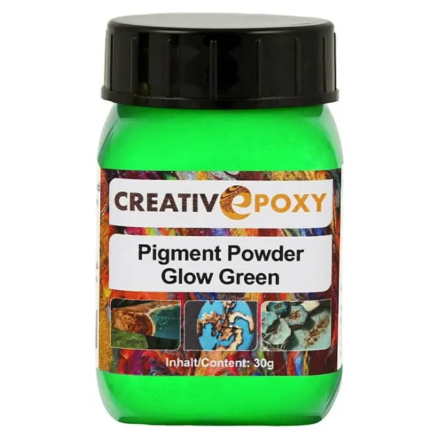 Pigment Powder Glow Green, 30 g