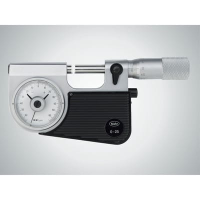 40 FC Feinzeigermessschraube 25-50 mm Messfl. Keramik