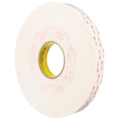 VHB™ Klebeband 4950P, Weiß, 1180 mm x 33 m, 1.1 mm