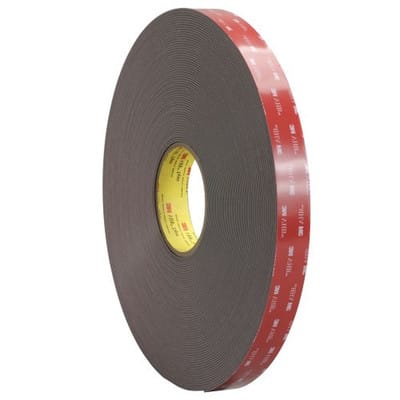 VHB™ Klebeband 4919F, Schwarz, 295 mm x 33 m, 0.6 mm
