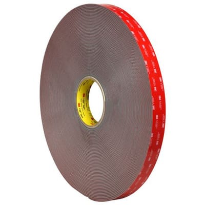 VHB™ Klebeband 4947F, Schwarz, 295 mm x 33 m, 1.1 mm
