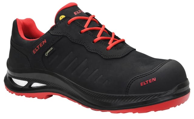 Sicherheitshalbschuh STEWPROD XXG Pro GTX black-red Low ESD S3 HI CI, Gr. 43