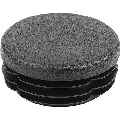 VERSCHLUSSSTOPFEN FÜR RUNDROHRE D=95, FORM:A, POLYETHYLEN SCHWARZ