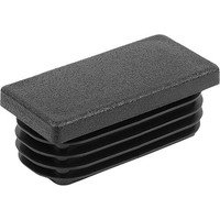 VERSCHLUSSSTOPFEN FÜR RECHTECKIGE ROHRE A=80, FORM:C, POLYETHYLEN SCHWARZ Bild 2