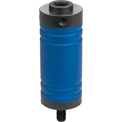AUFSPANNBOLZEN FLEXIBEL, H=80 ALUMINIUM, BLAU, KOMP:STAHL