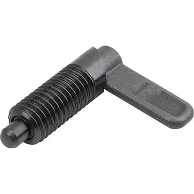 SPERRRIEGEL, D=12, M20X1,5, FORM:A MIT GEWINDEHÜLSE, STAHL BRÜNIERT