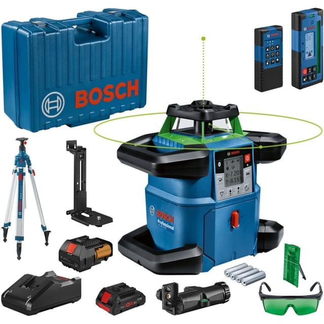 Rotationslaser GRL 650 CHVG mit Baustativ BT 300 HD (06159940PS)