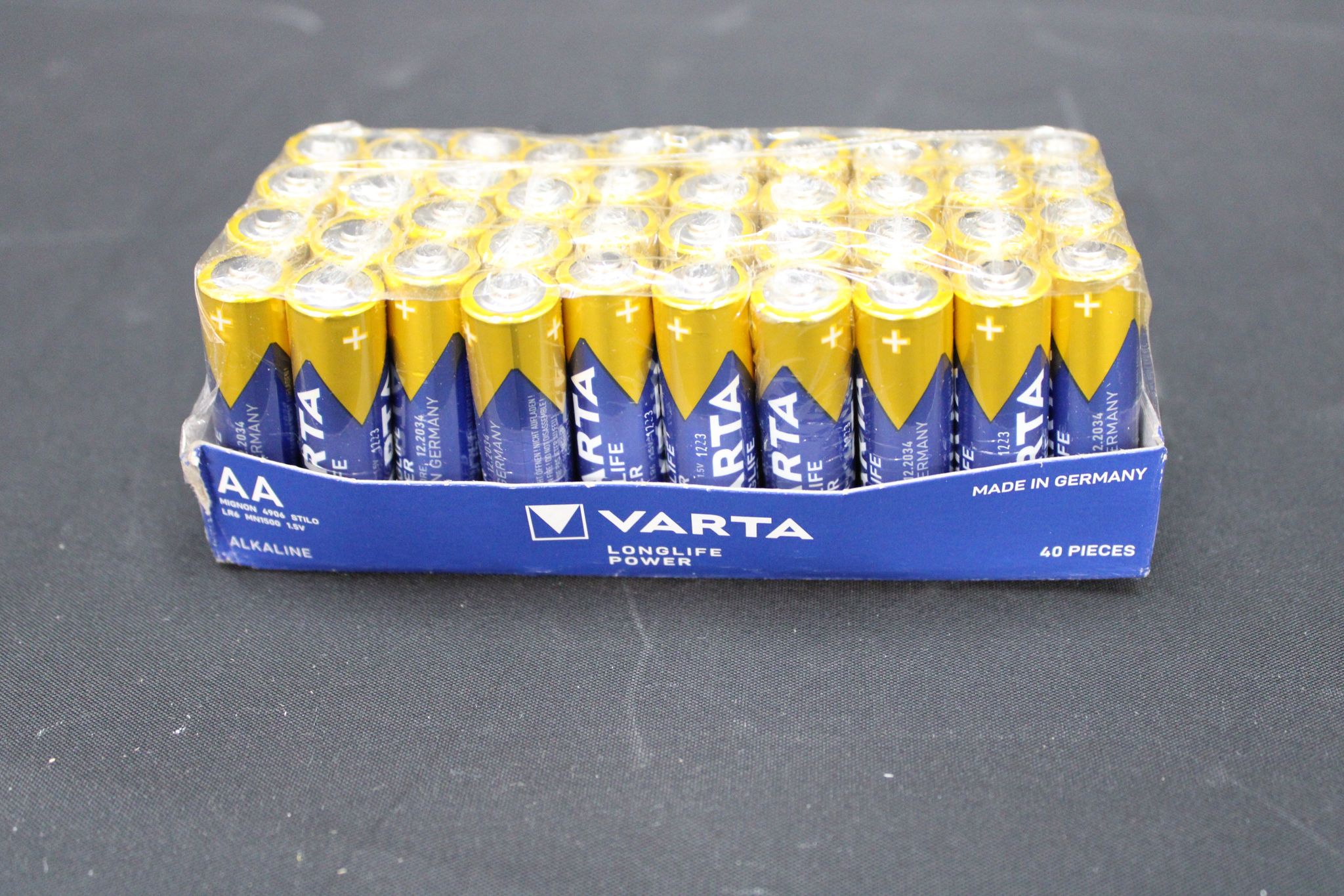[neuwertig] B-ware Varta Longlife Mignon Aa-batterie Alkali-mangan Batterie Einweg-batterien 40 Stk