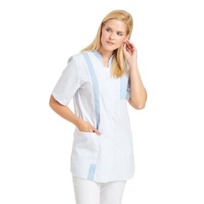 Kasack Damen hellblau 08/634/05, Größe 46