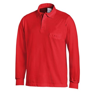 Poloshirt Unisex rot 08/841/02, Größe L