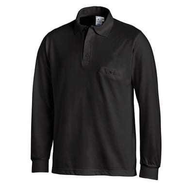 Poloshirt Unisex schwarz 08/841/10, Größe M