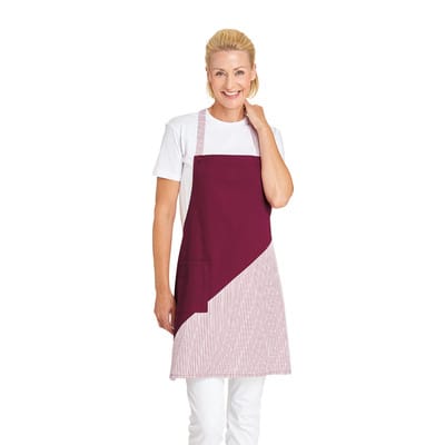Latzschürze Unisex bordeaux, Größe 34 11/271/21